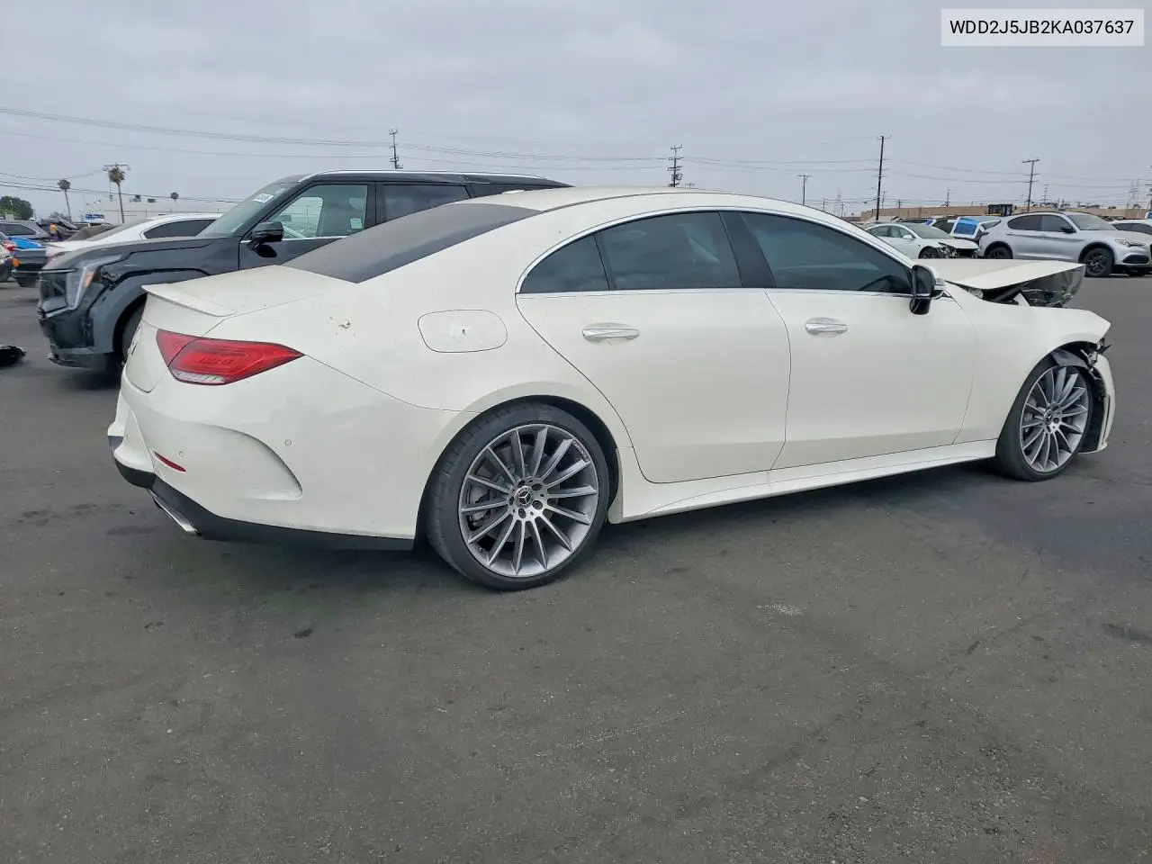 2019 Mercedes-Benz Cls 450 VIN: WDD2J5JB2KA037637 Lot: 53668496