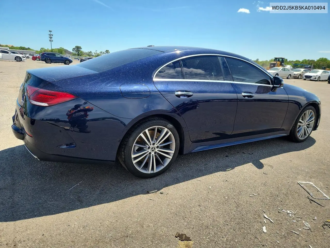 2019 Mercedes-Benz Cls 450 4Matic VIN: WDD2J5KB5KA010494 Lot: 55302506