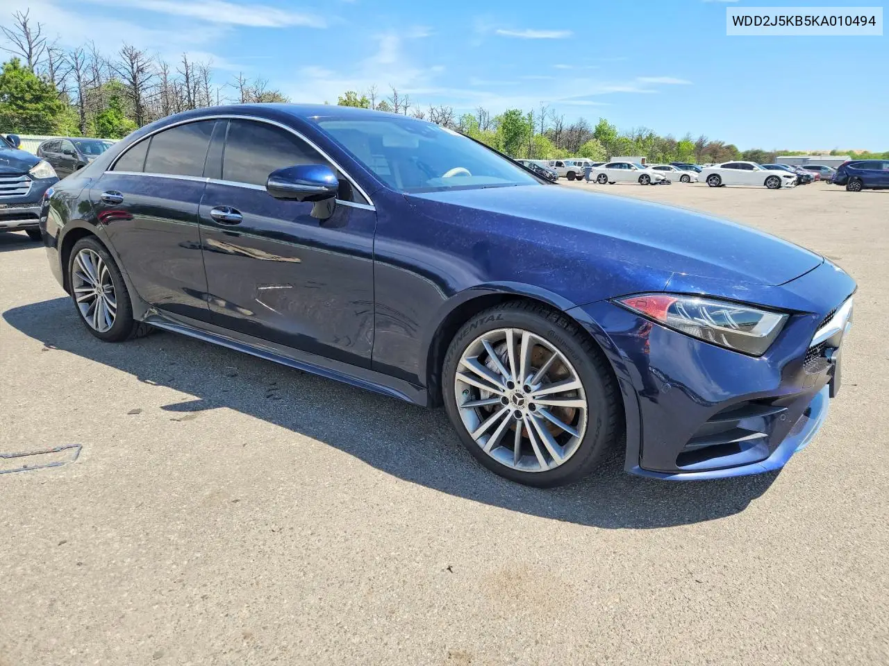 2019 Mercedes-Benz Cls 450 4Matic VIN: WDD2J5KB5KA010494 Lot: 55302506