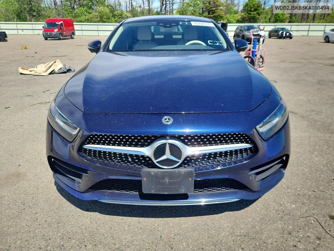 2019 Mercedes-Benz Cls 450 4Matic VIN: WDD2J5KB5KA010494 Lot: 55302506
