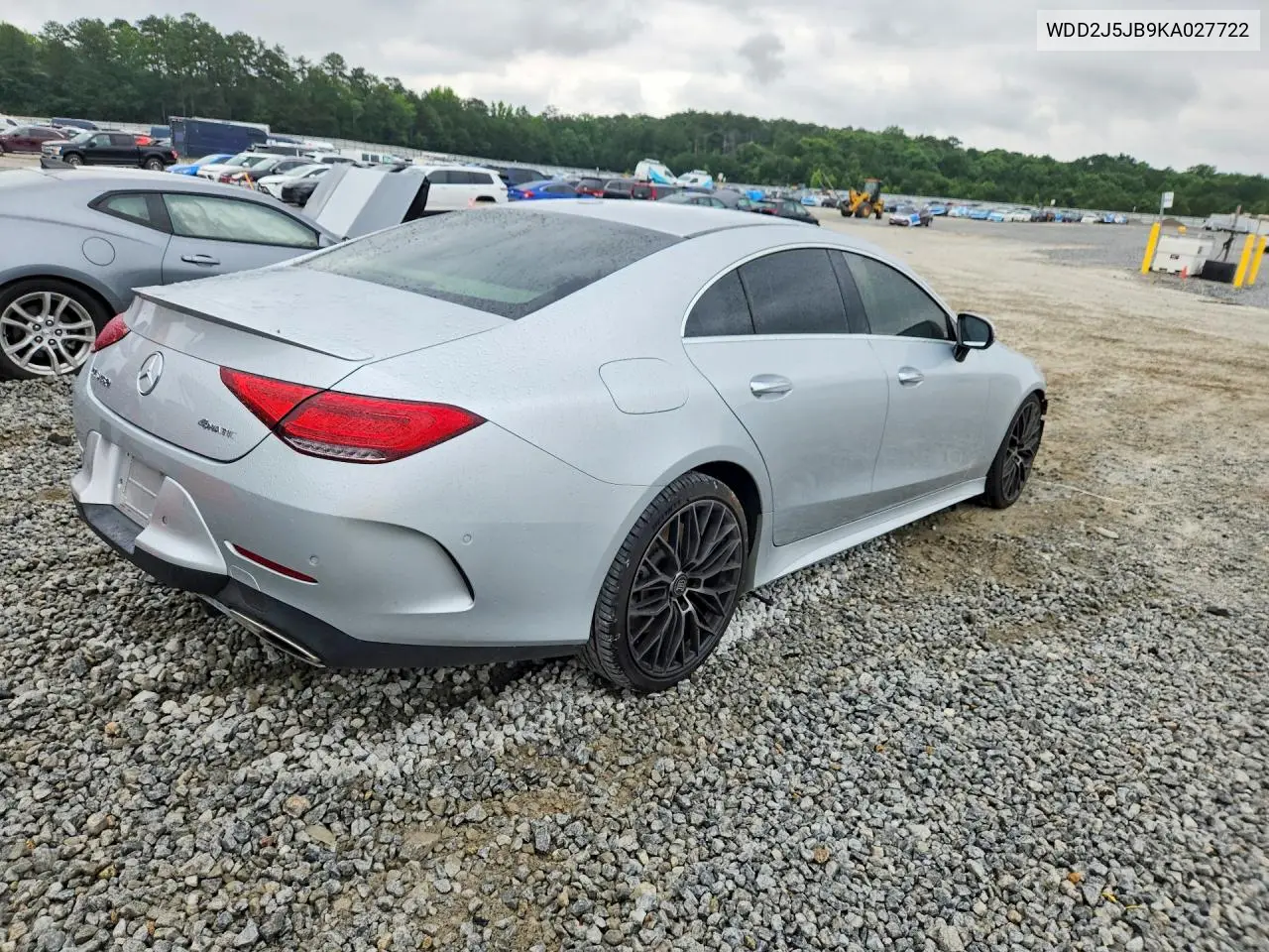 2019 Mercedes-Benz Cls 450 VIN: WDD2J5JB9KA027722 Lot: 57642826