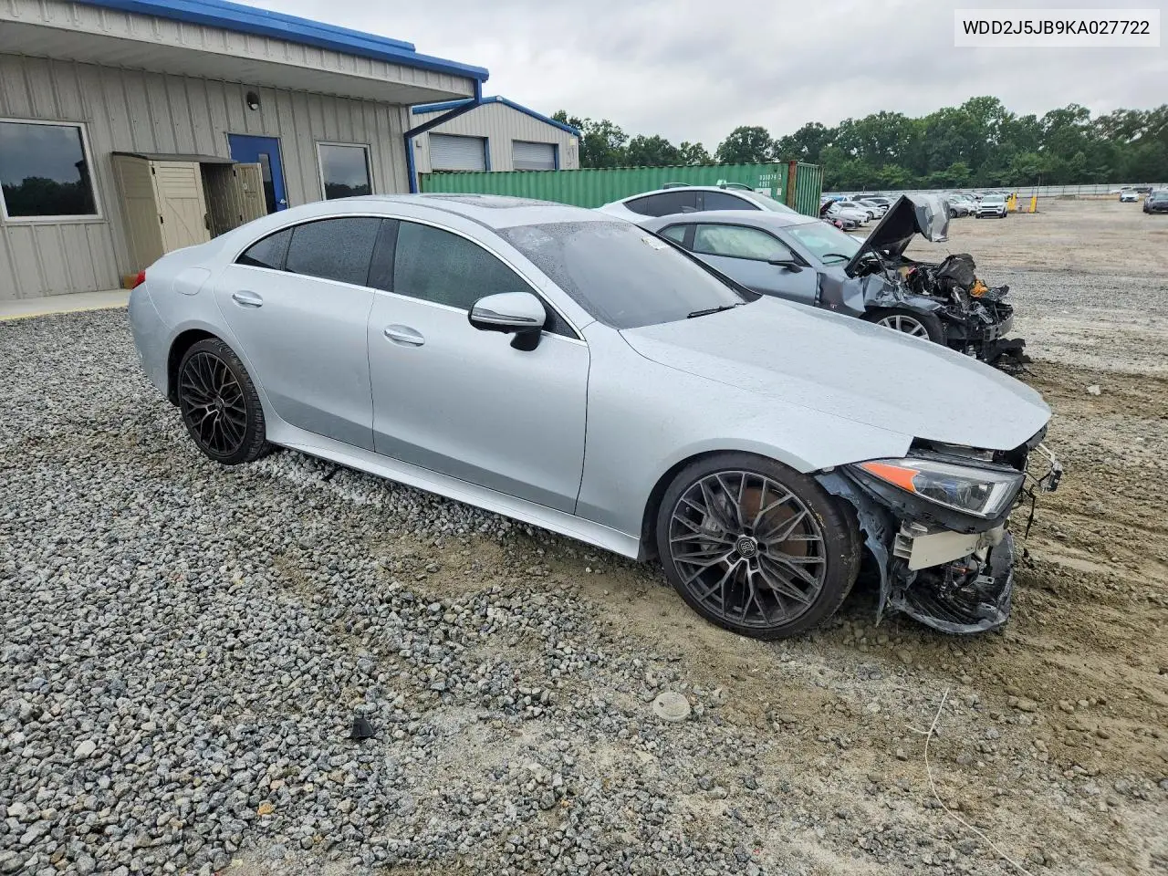 2019 Mercedes-Benz Cls 450 VIN: WDD2J5JB9KA027722 Lot: 57642826
