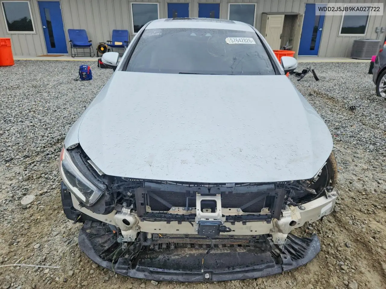 2019 Mercedes-Benz Cls 450 VIN: WDD2J5JB9KA027722 Lot: 57642826