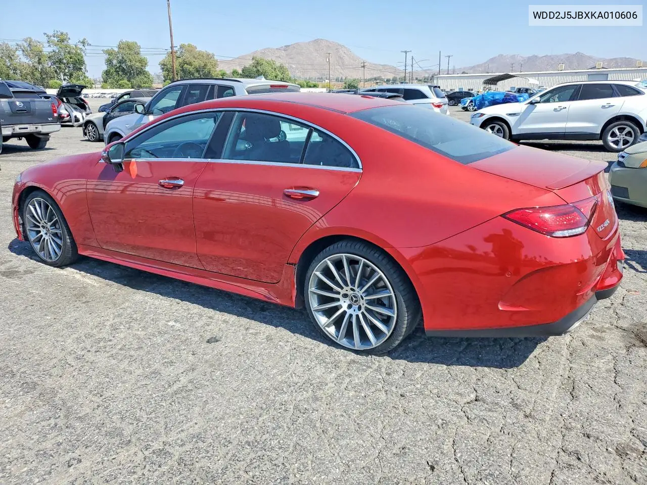 2019 Mercedes-Benz Cls 450 VIN: WDD2J5JBXKA010606 Lot: 58572496