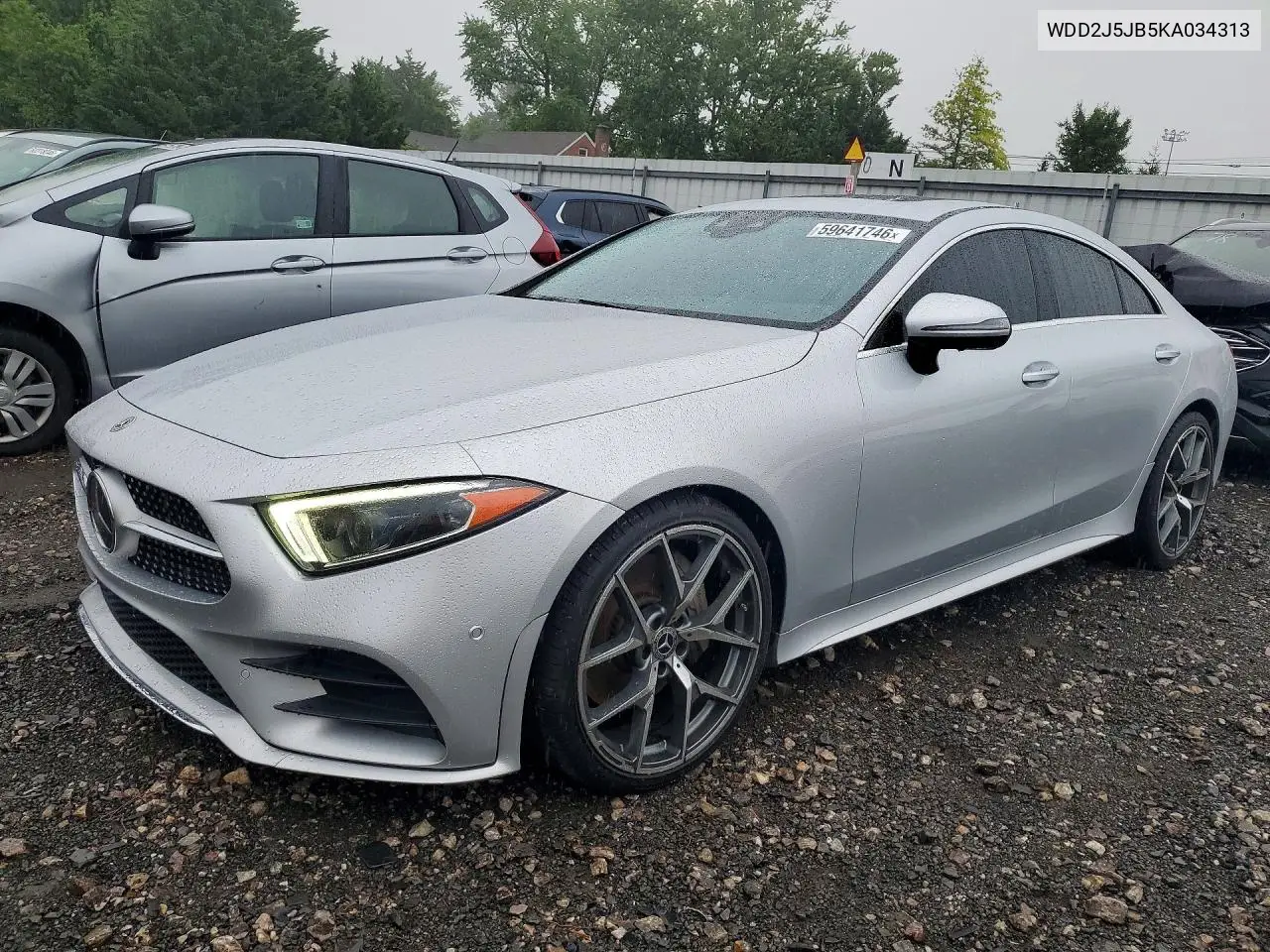 2019 Mercedes-Benz Cls 450 VIN: WDD2J5JB5KA034313 Lot: 59641746