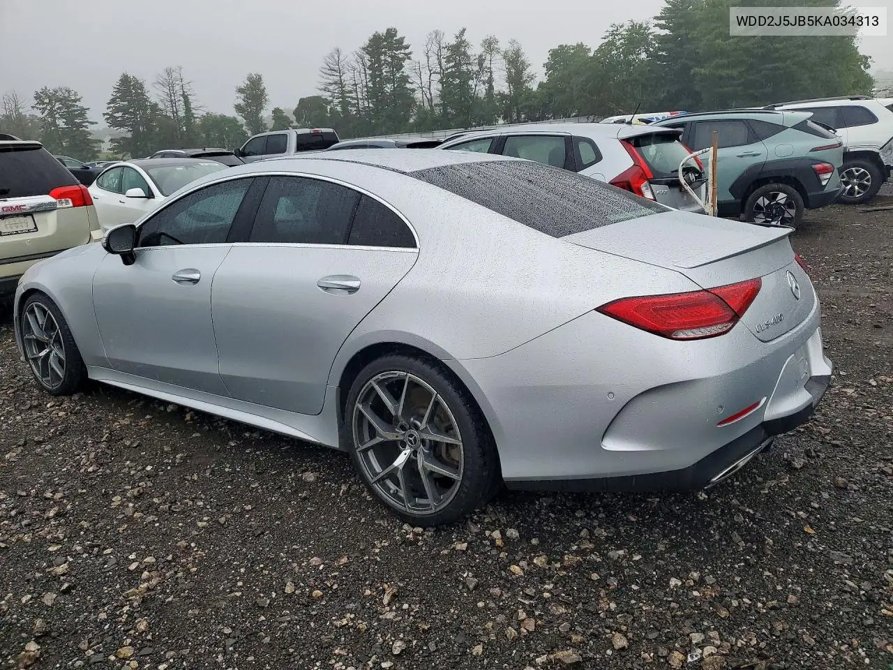 2019 Mercedes-Benz Cls 450 VIN: WDD2J5JB5KA034313 Lot: 59641746