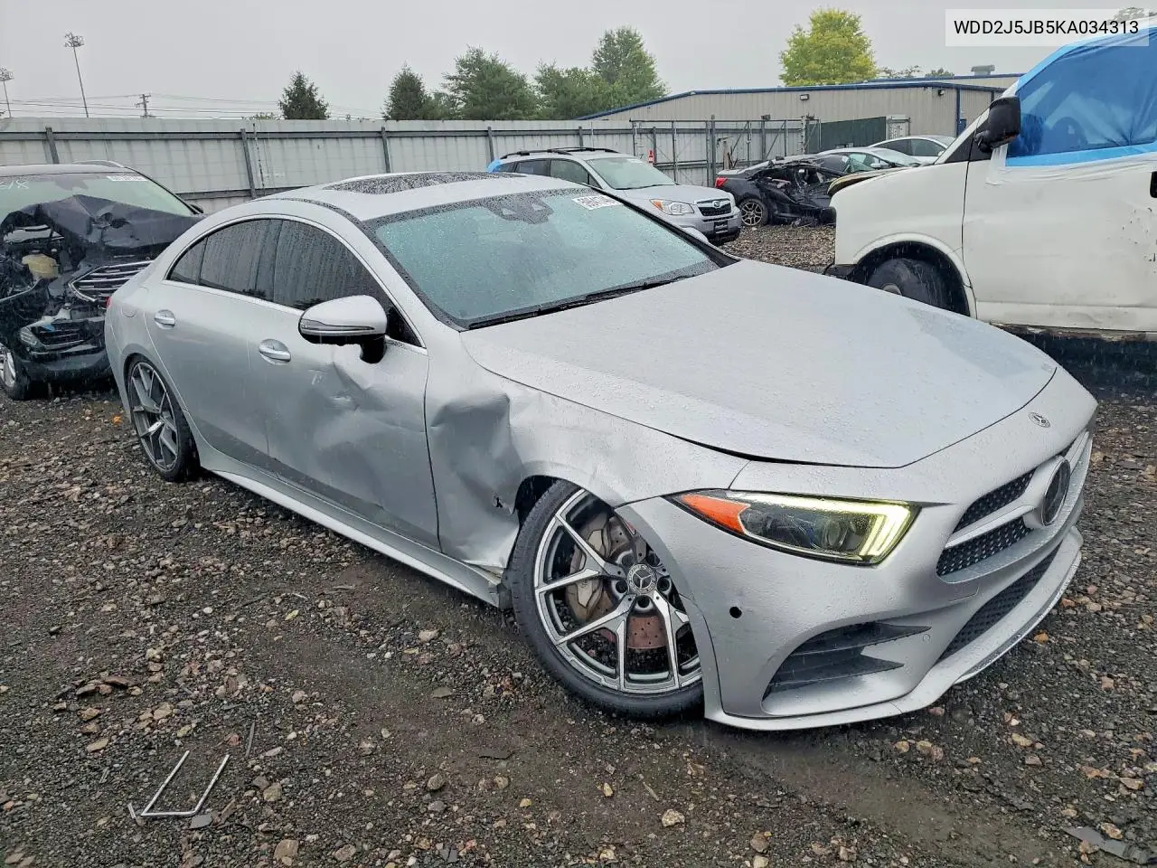 2019 Mercedes-Benz Cls 450 VIN: WDD2J5JB5KA034313 Lot: 59641746