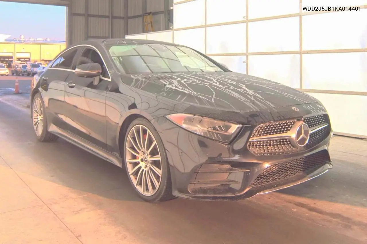 2019 Mercedes-Benz Cls 450 VIN: WDD2J5JB1KA014401 Lot: 60645366