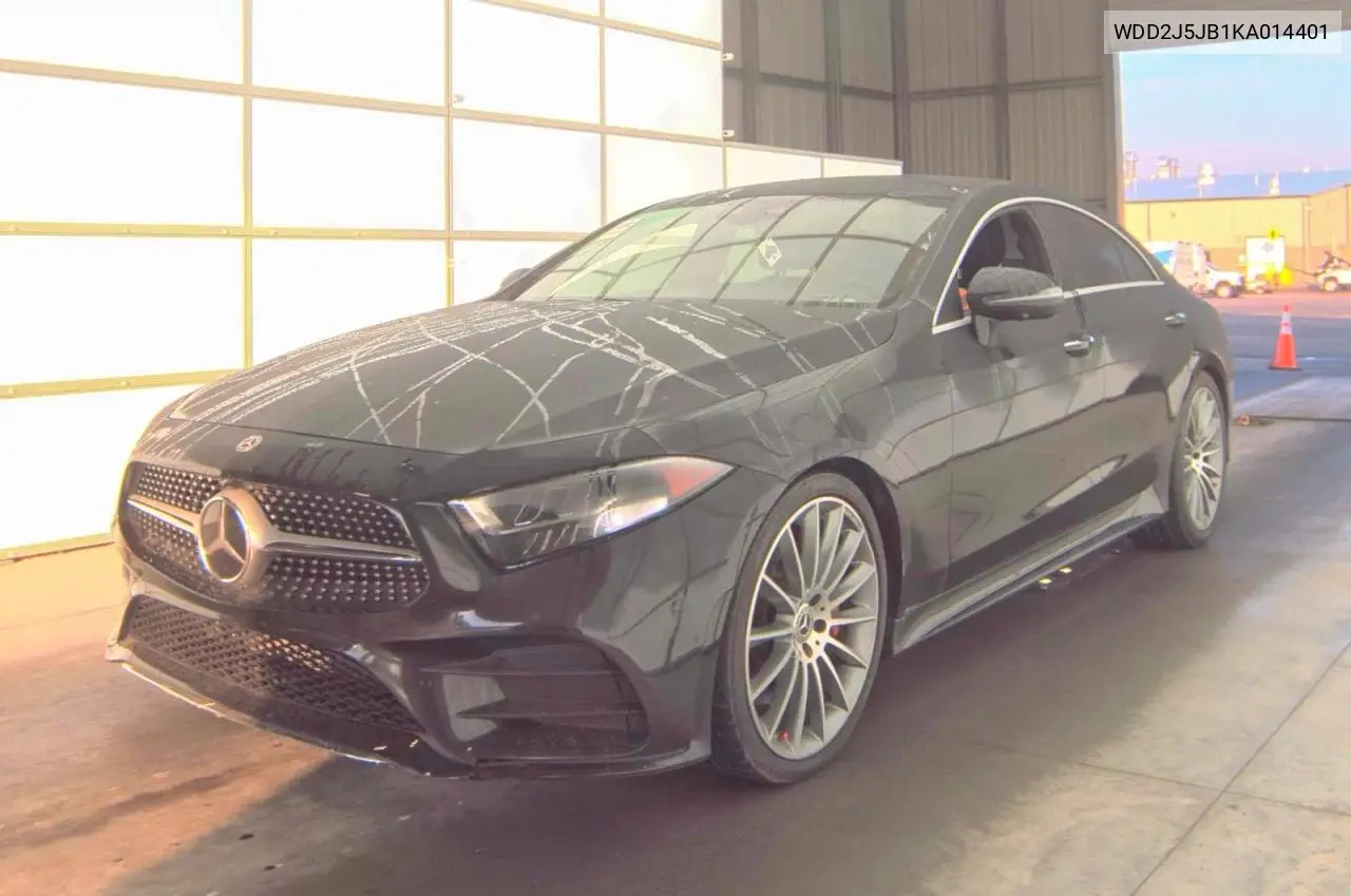 2019 Mercedes-Benz Cls 450 VIN: WDD2J5JB1KA014401 Lot: 60645366