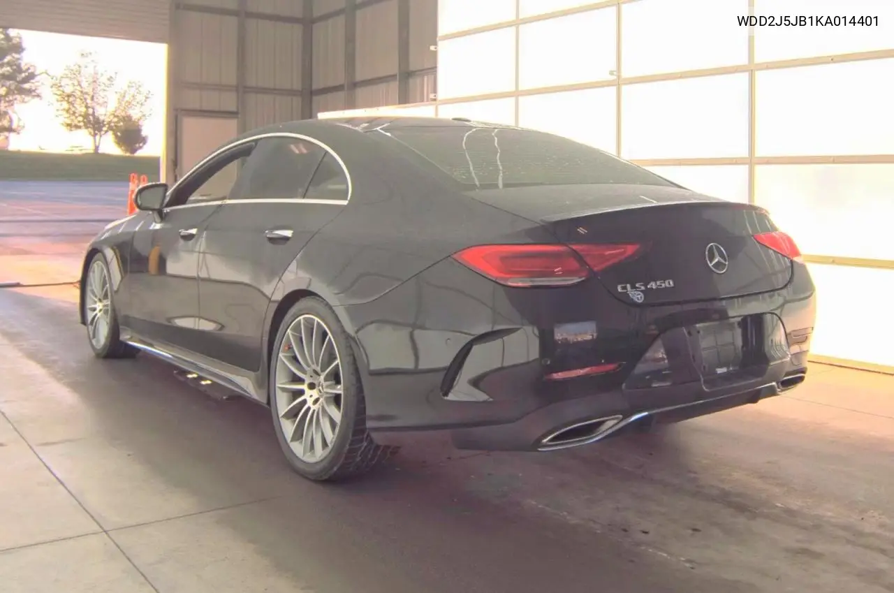 2019 Mercedes-Benz Cls 450 VIN: WDD2J5JB1KA014401 Lot: 60645366