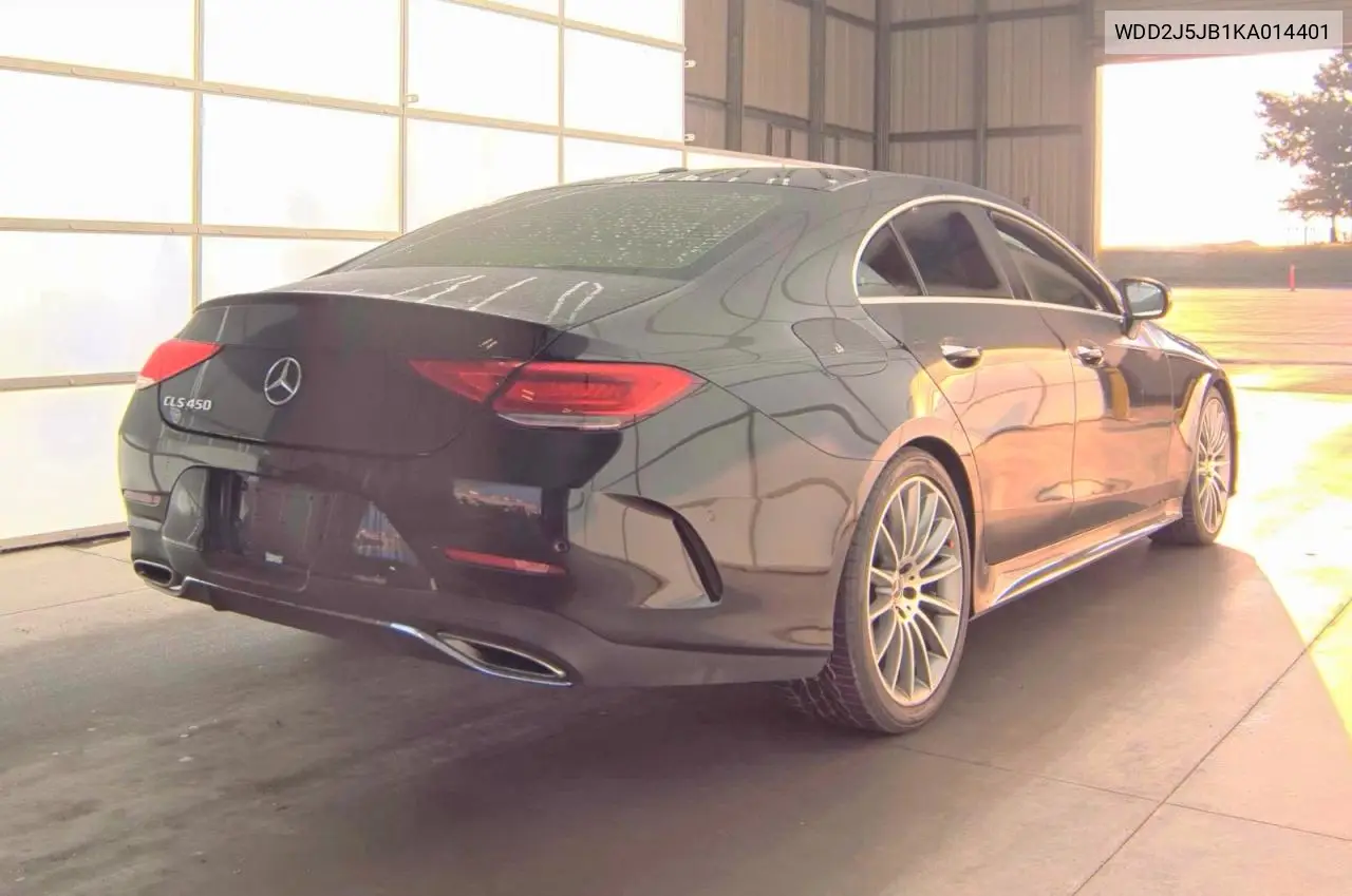 2019 Mercedes-Benz Cls 450 VIN: WDD2J5JB1KA014401 Lot: 60645366