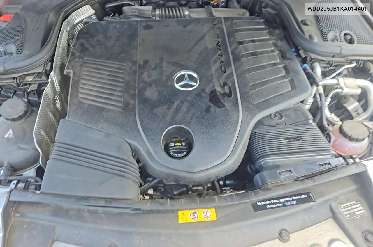 2019 Mercedes-Benz Cls 450 VIN: WDD2J5JB1KA014401 Lot: 60645366