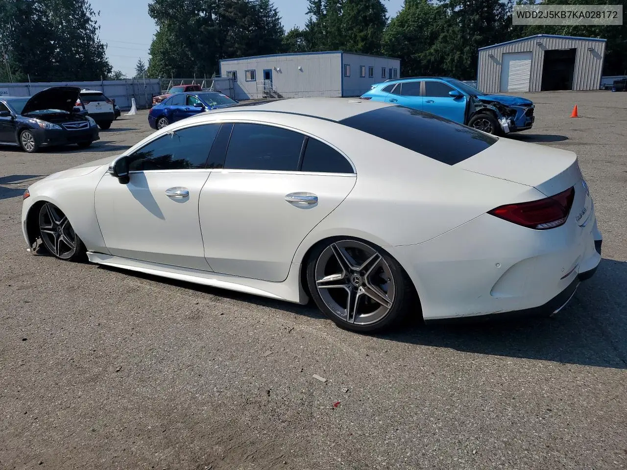 2019 Mercedes-Benz Cls 450 4Matic VIN: WDD2J5KB7KA028172 Lot: 61873046