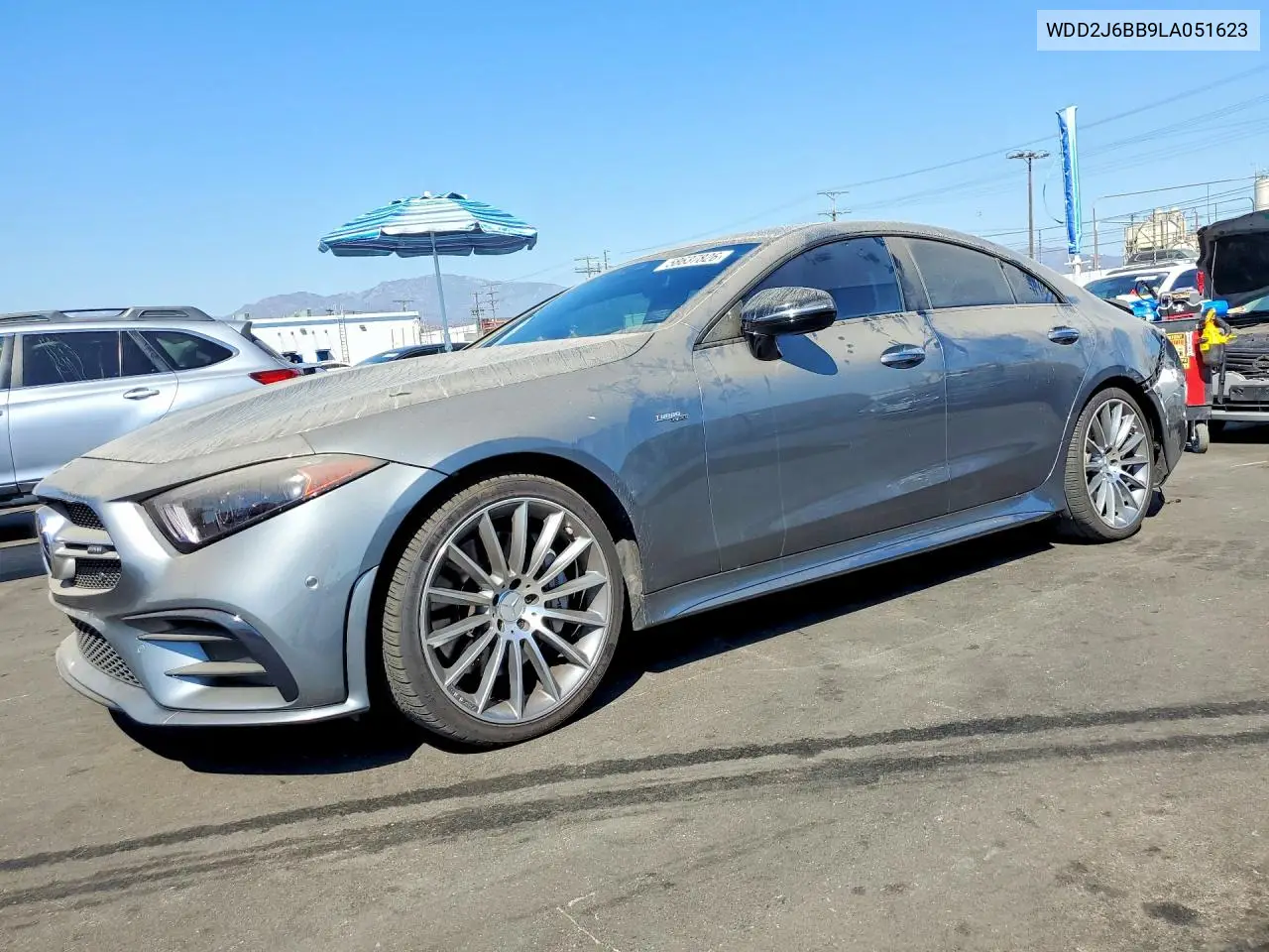 2020 Mercedes-Benz Cls Amg 53 4Matic VIN: WDD2J6BB9LA051623 Lot: 58637826