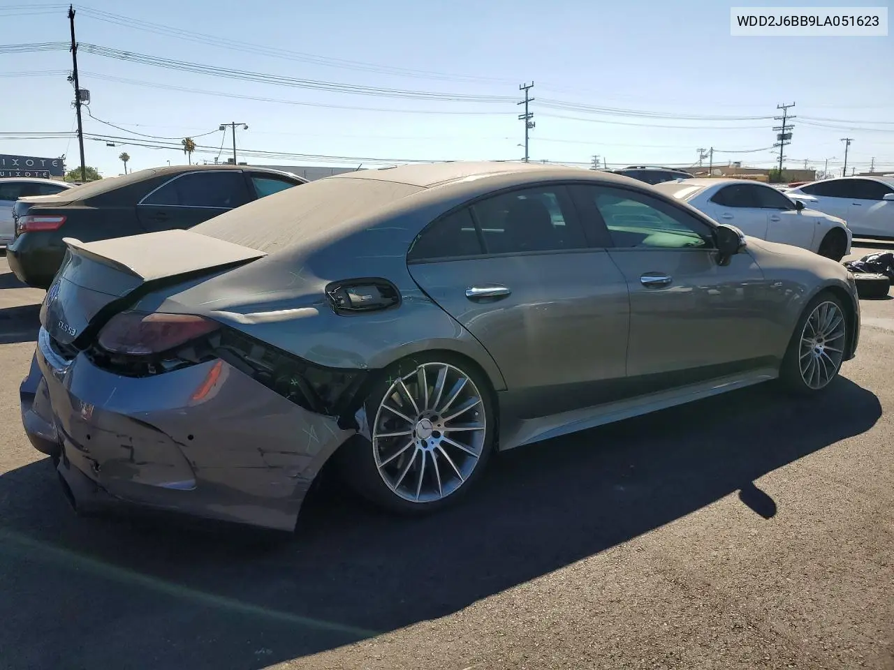 2020 Mercedes-Benz Cls Amg 53 4Matic VIN: WDD2J6BB9LA051623 Lot: 58637826