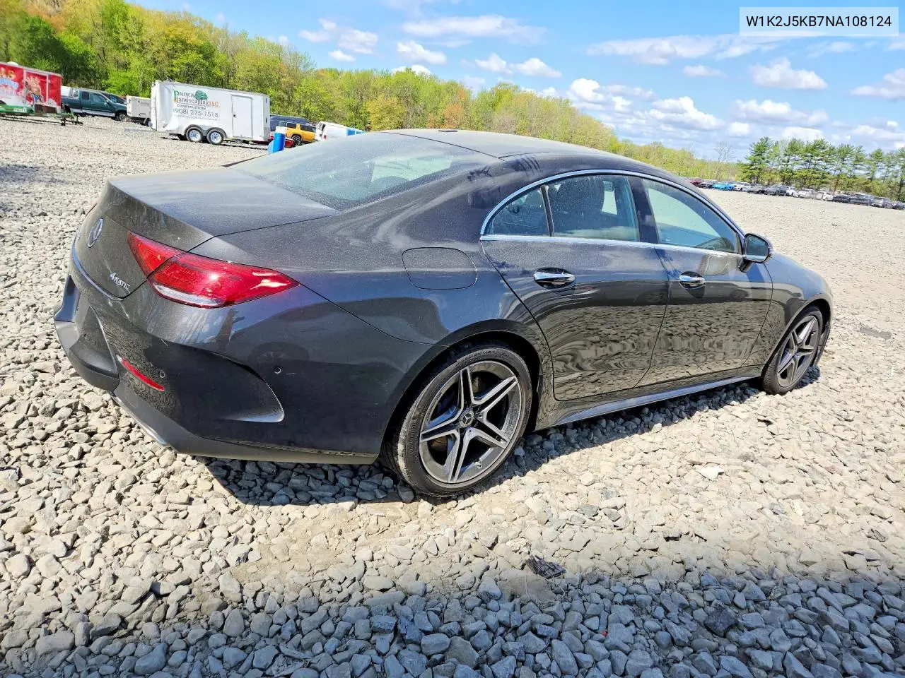2022 Mercedes-Benz Cls 450 4Matic VIN: W1K2J5KB7NA108124 Lot: 50282536