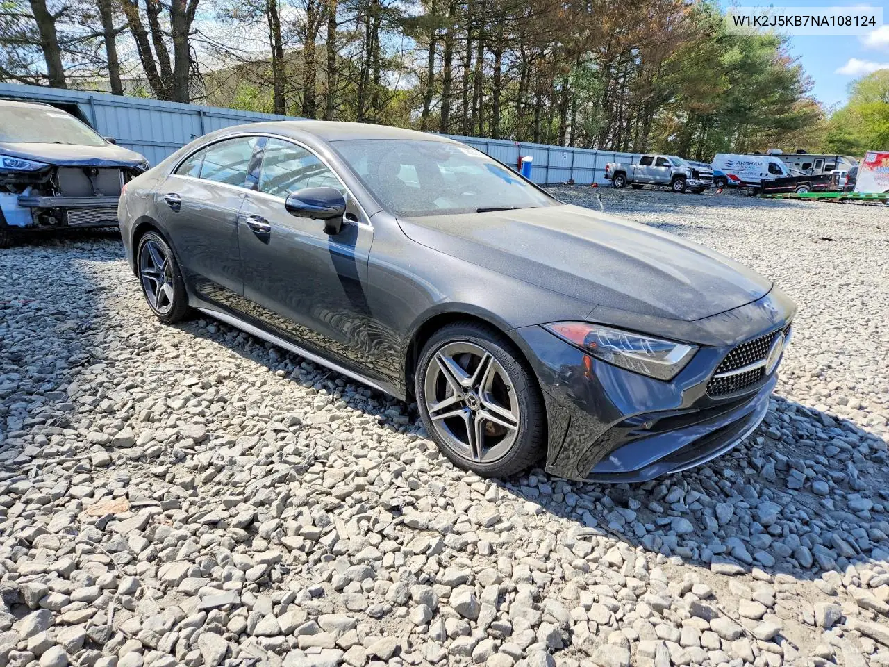 2022 Mercedes-Benz Cls 450 4Matic VIN: W1K2J5KB7NA108124 Lot: 50282536