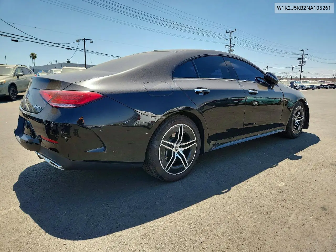 2022 Mercedes-Benz Cls 450 4Matic VIN: W1K2J5KB2NA105261 Lot: 54637006
