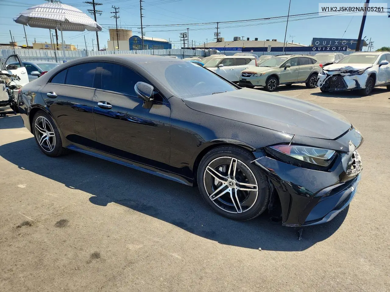 2022 Mercedes-Benz Cls 450 4Matic VIN: W1K2J5KB2NA105261 Lot: 54637006