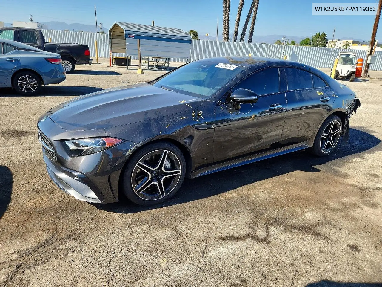 2023 Mercedes-Benz Cls 450 4Matic VIN: W1K2J5KB7PA119353 Lot: 57570316