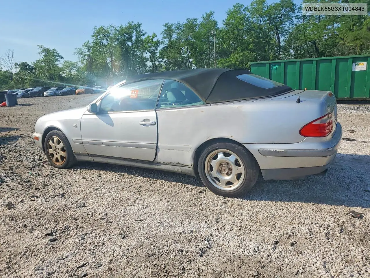 1999 Mercedes-Benz Clk 320 VIN: WDBLK65G3XT004843 Lot: 54348146