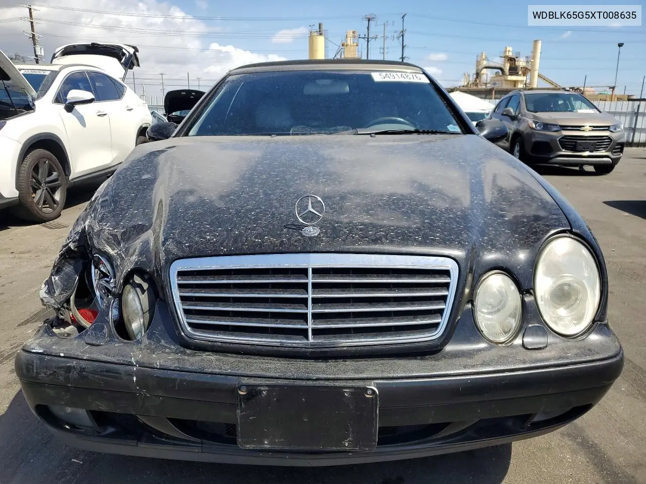 1999 Mercedes-Benz Clk 320 VIN: WDBLK65G5XT008635 Lot: 54914876