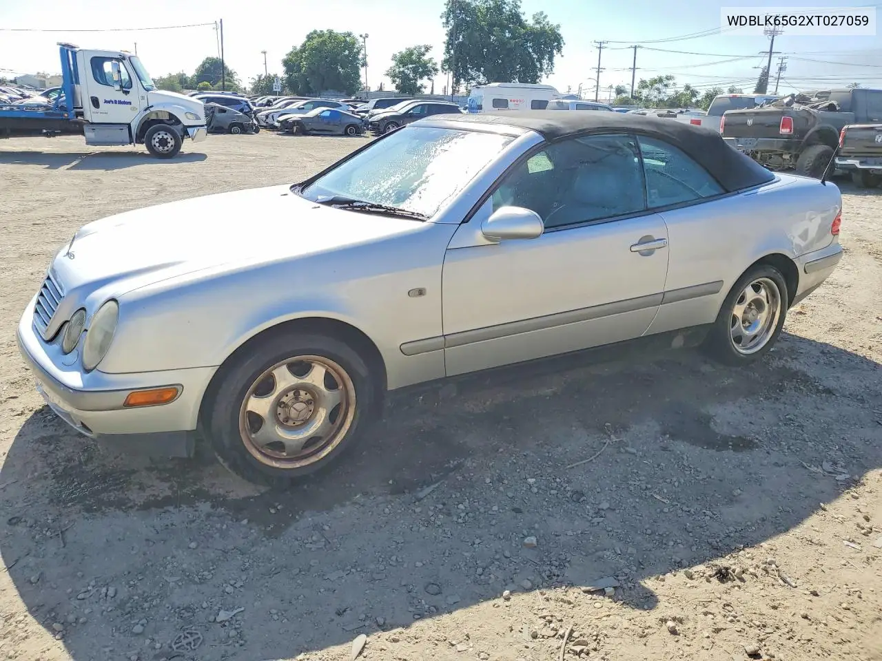 1999 Mercedes-Benz Clk 320 VIN: WDBLK65G2XT027059 Lot: 57650506