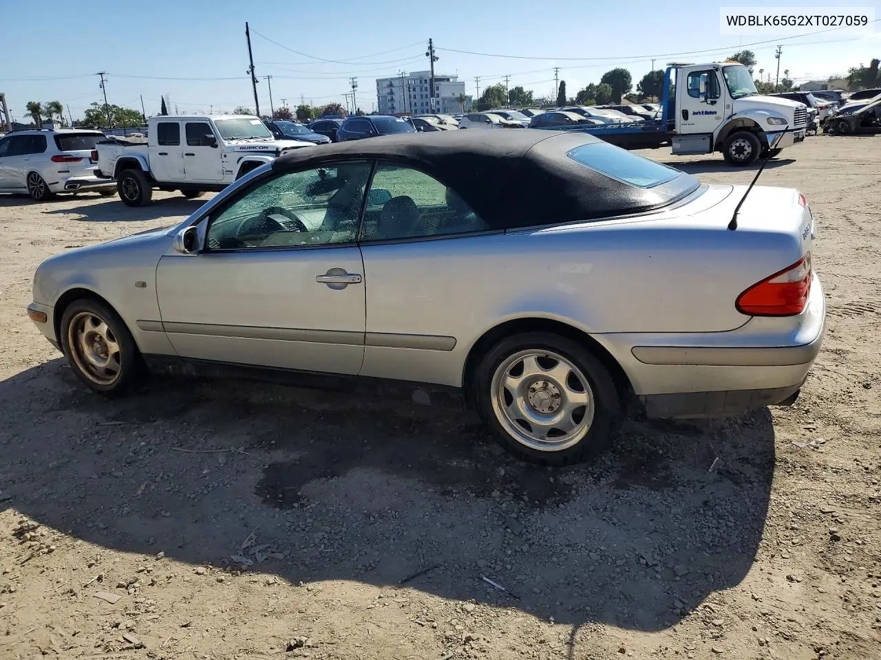 1999 Mercedes-Benz Clk 320 VIN: WDBLK65G2XT027059 Lot: 57650506