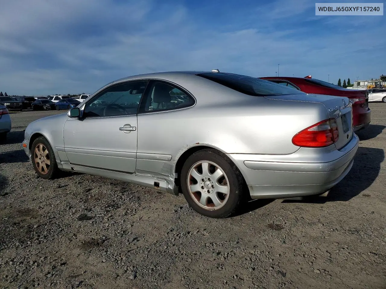 2000 Mercedes-Benz Clk 320 VIN: WDBLJ65GXYF157240 Lot: 48848726
