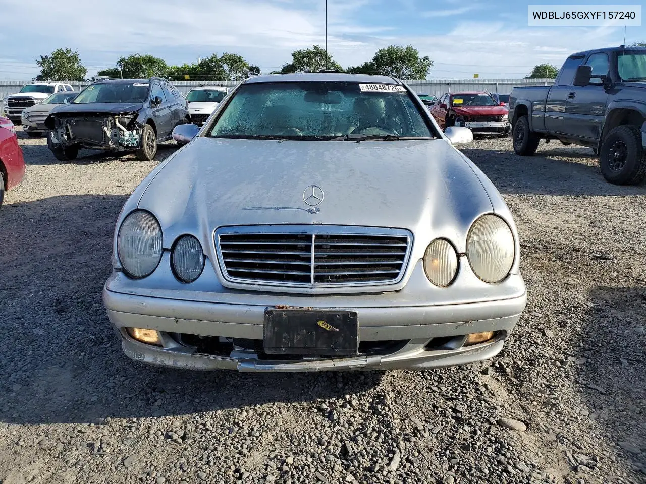 2000 Mercedes-Benz Clk 320 VIN: WDBLJ65GXYF157240 Lot: 48848726