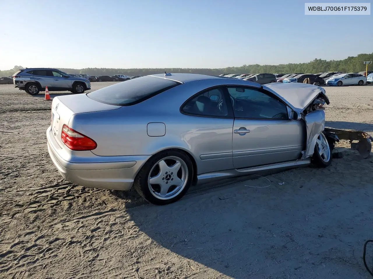 2001 Mercedes-Benz Clk 430 VIN: WDBLJ70G61F175379 Lot: 51075576