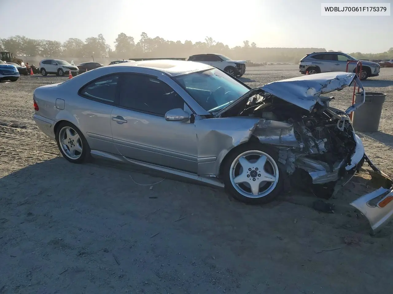 2001 Mercedes-Benz Clk 430 VIN: WDBLJ70G61F175379 Lot: 51075576