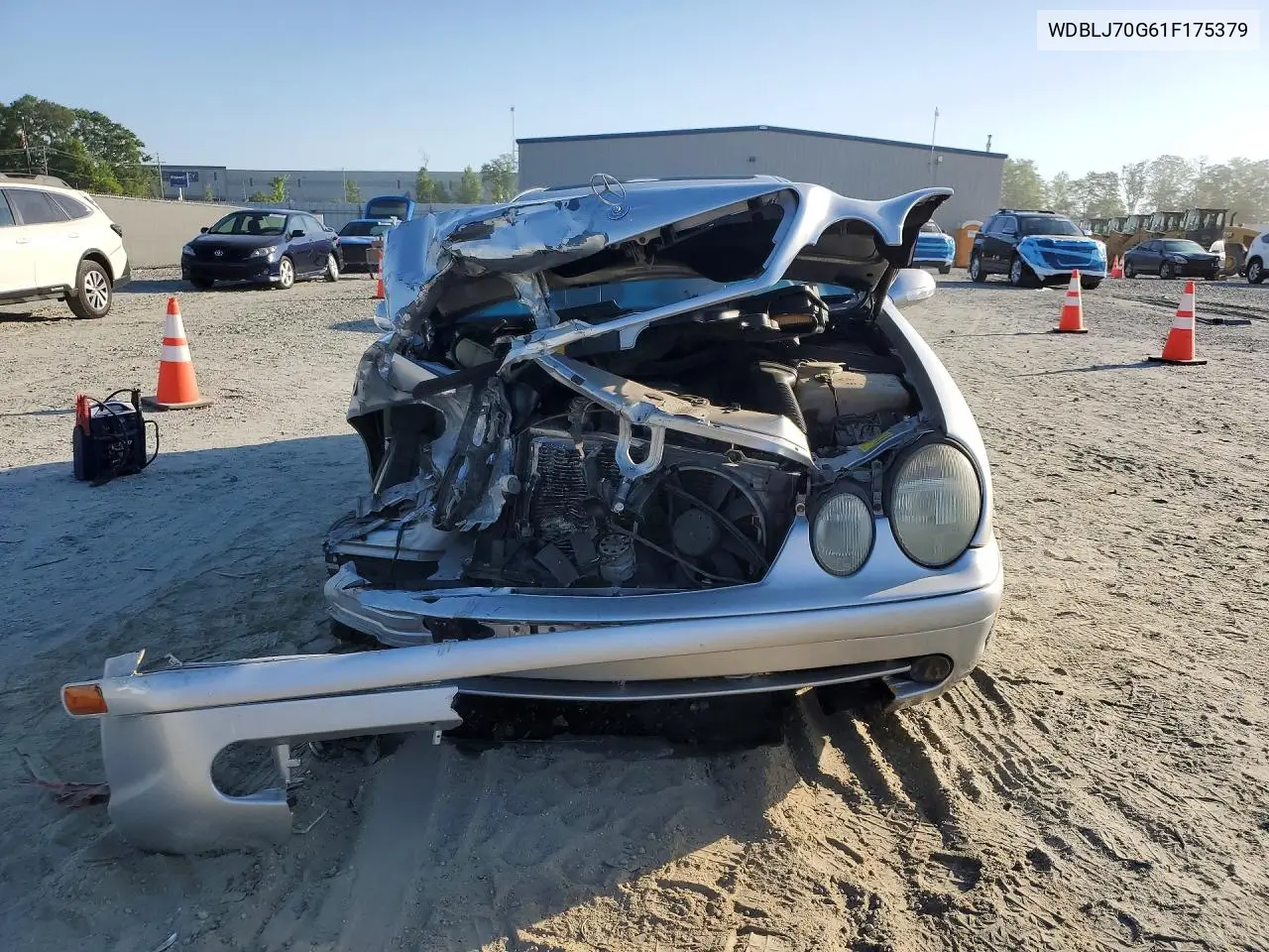 2001 Mercedes-Benz Clk 430 VIN: WDBLJ70G61F175379 Lot: 51075576