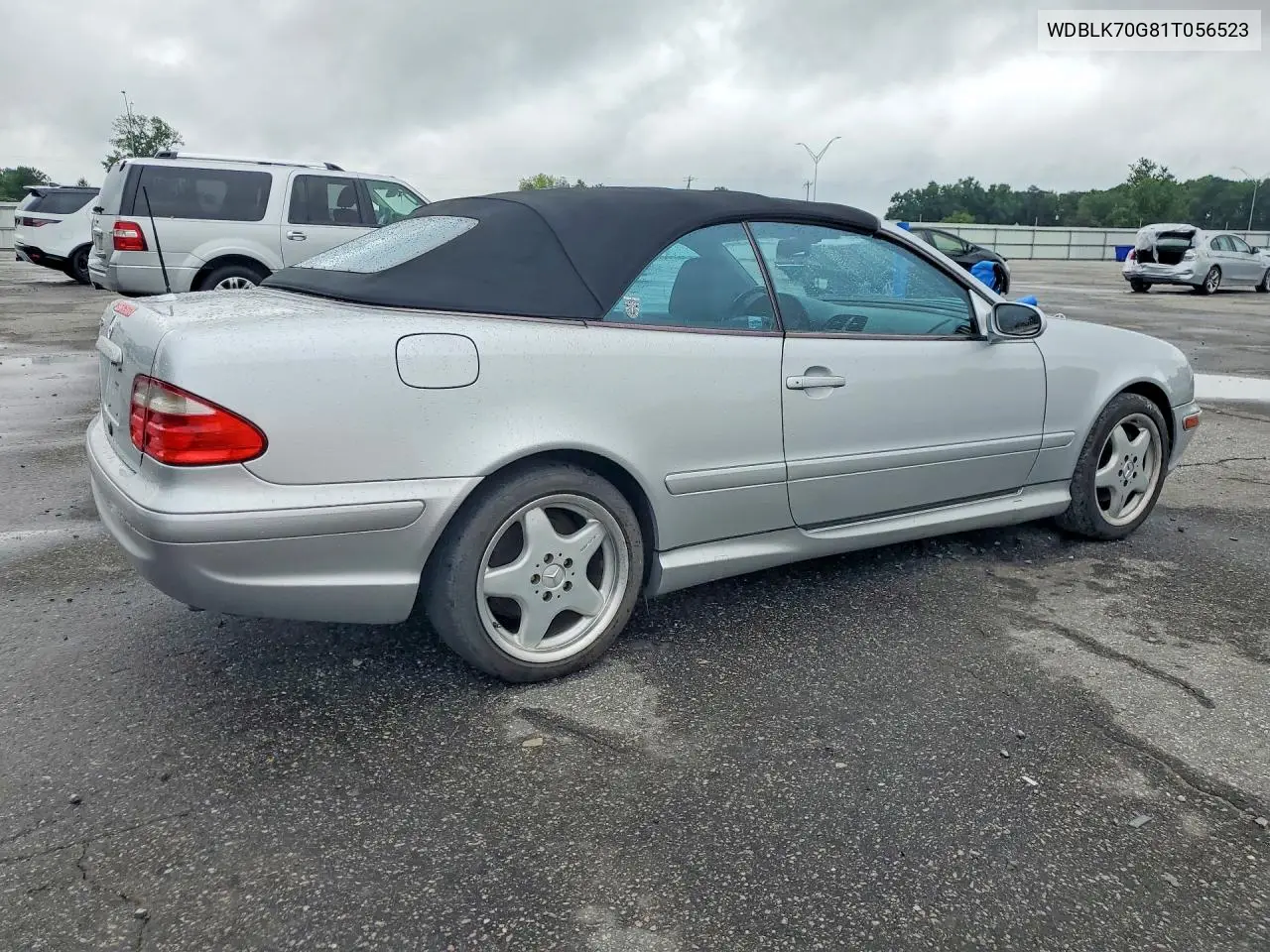 2001 Mercedes-Benz Clk 430 VIN: WDBLK70G81T056523 Lot: 60815746