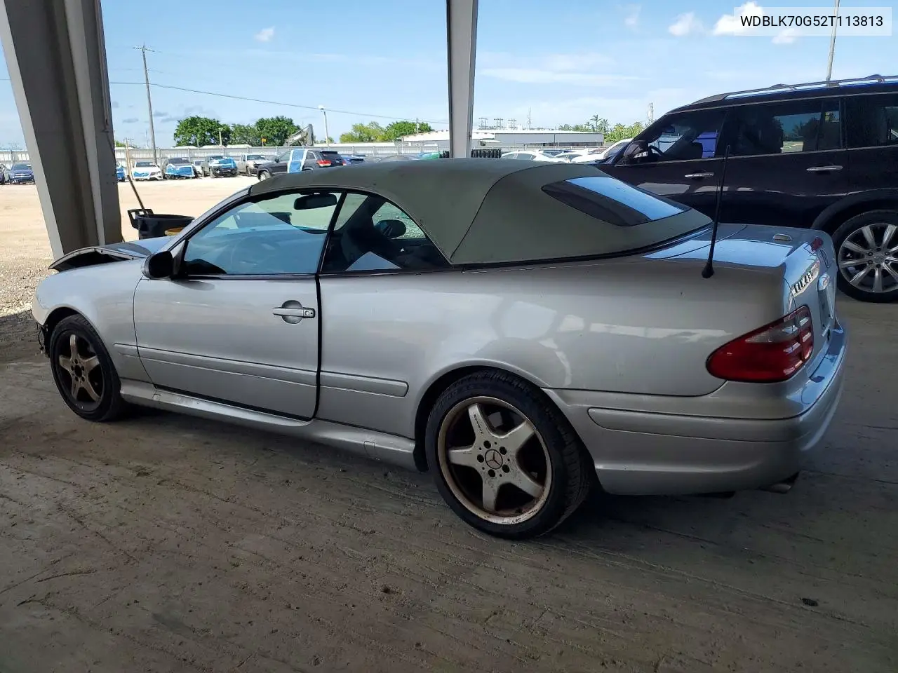 2002 Mercedes-Benz Clk 430 VIN: WDBLK70G52T113813 Lot: 57309906
