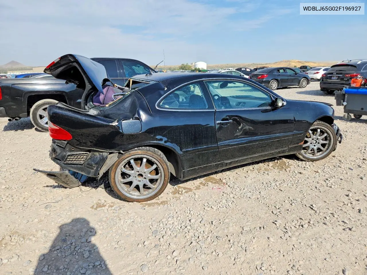 2002 Mercedes-Benz Clk 320 VIN: WDBLJ65G02F196927 Lot: 60770376