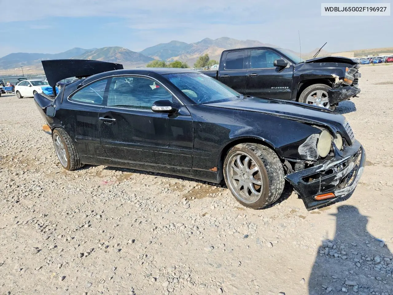 2002 Mercedes-Benz Clk 320 VIN: WDBLJ65G02F196927 Lot: 60770376