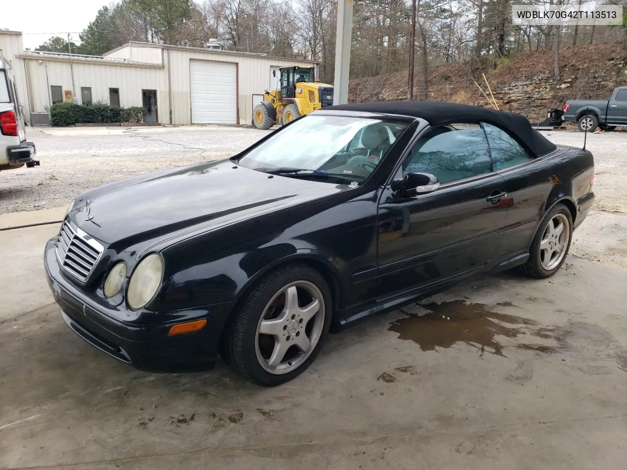 2002 Mercedes Benz Clk VIN: WDBLK70G42T113513 Lot: 62746874