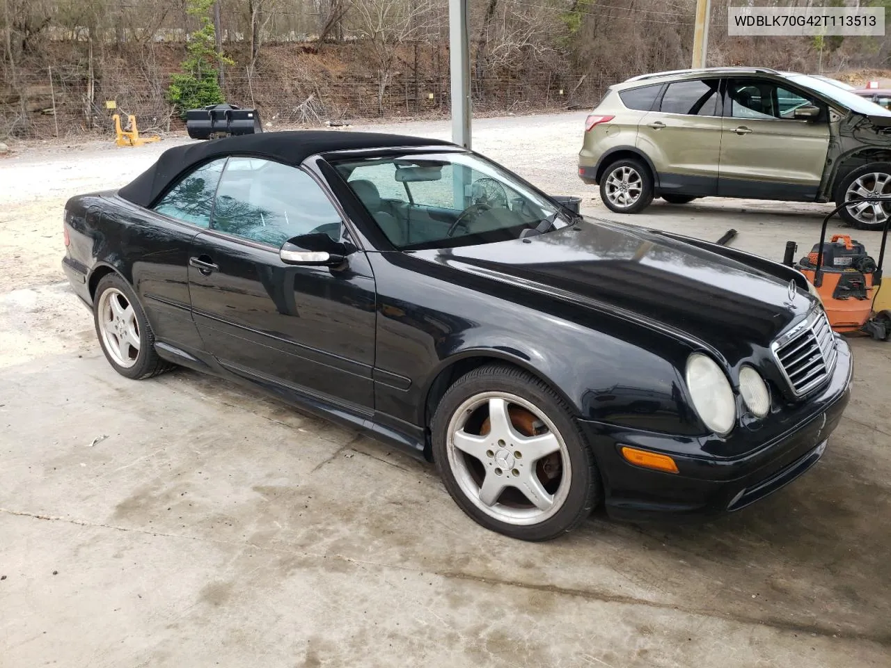 2002 Mercedes Benz Clk VIN: WDBLK70G42T113513 Lot: 62746874