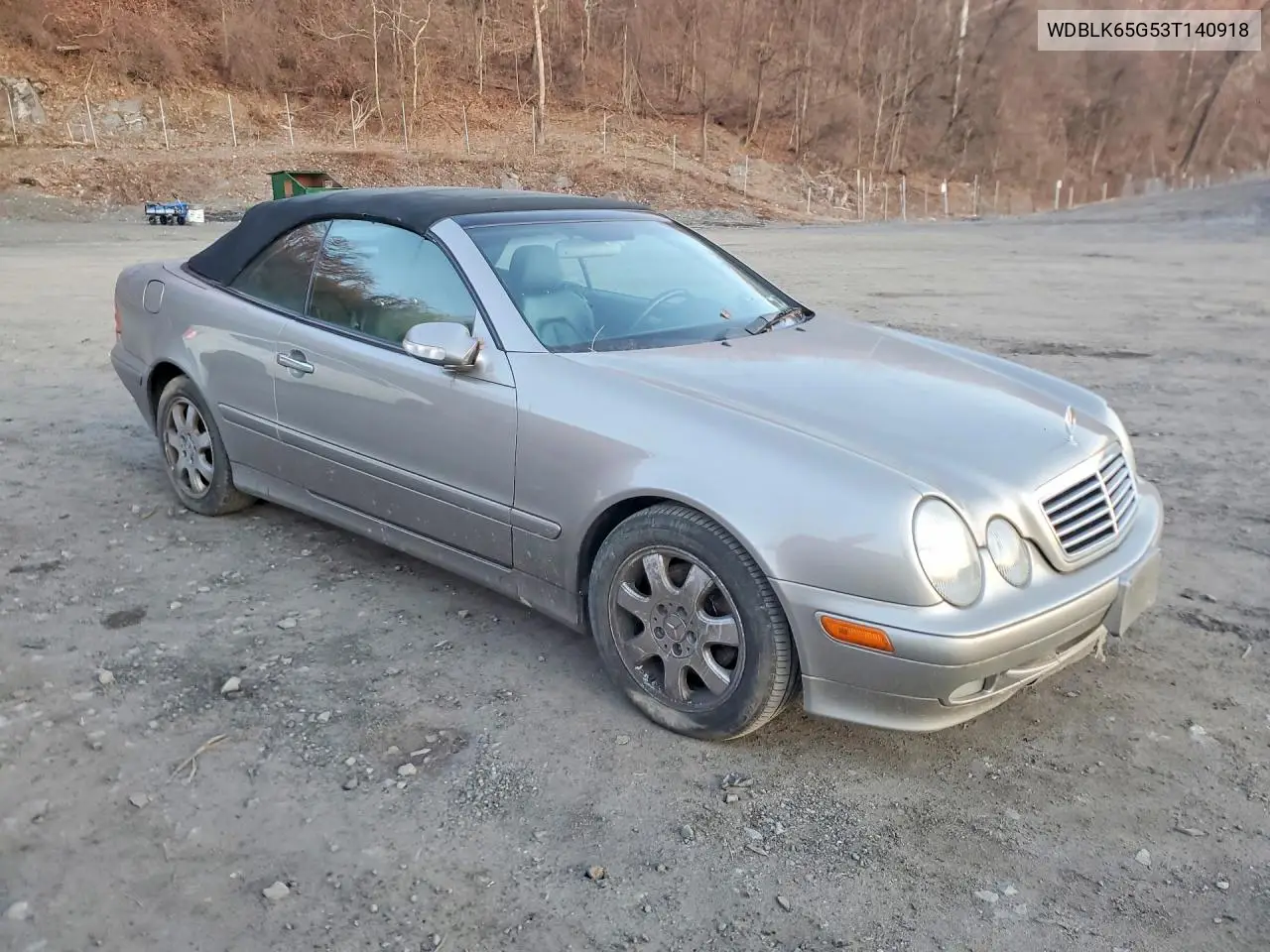 2003 Mercedes-Benz Clk 320 VIN: WDBLK65G53T140918 Lot: 46582606