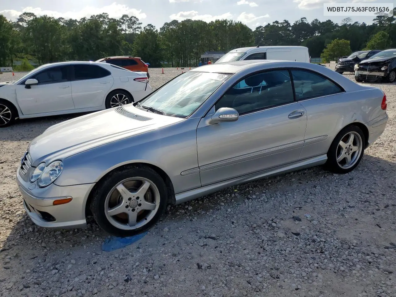 2003 Mercedes-Benz Clk 500 VIN: WDBTJ75J63F051636 Lot: 58577976