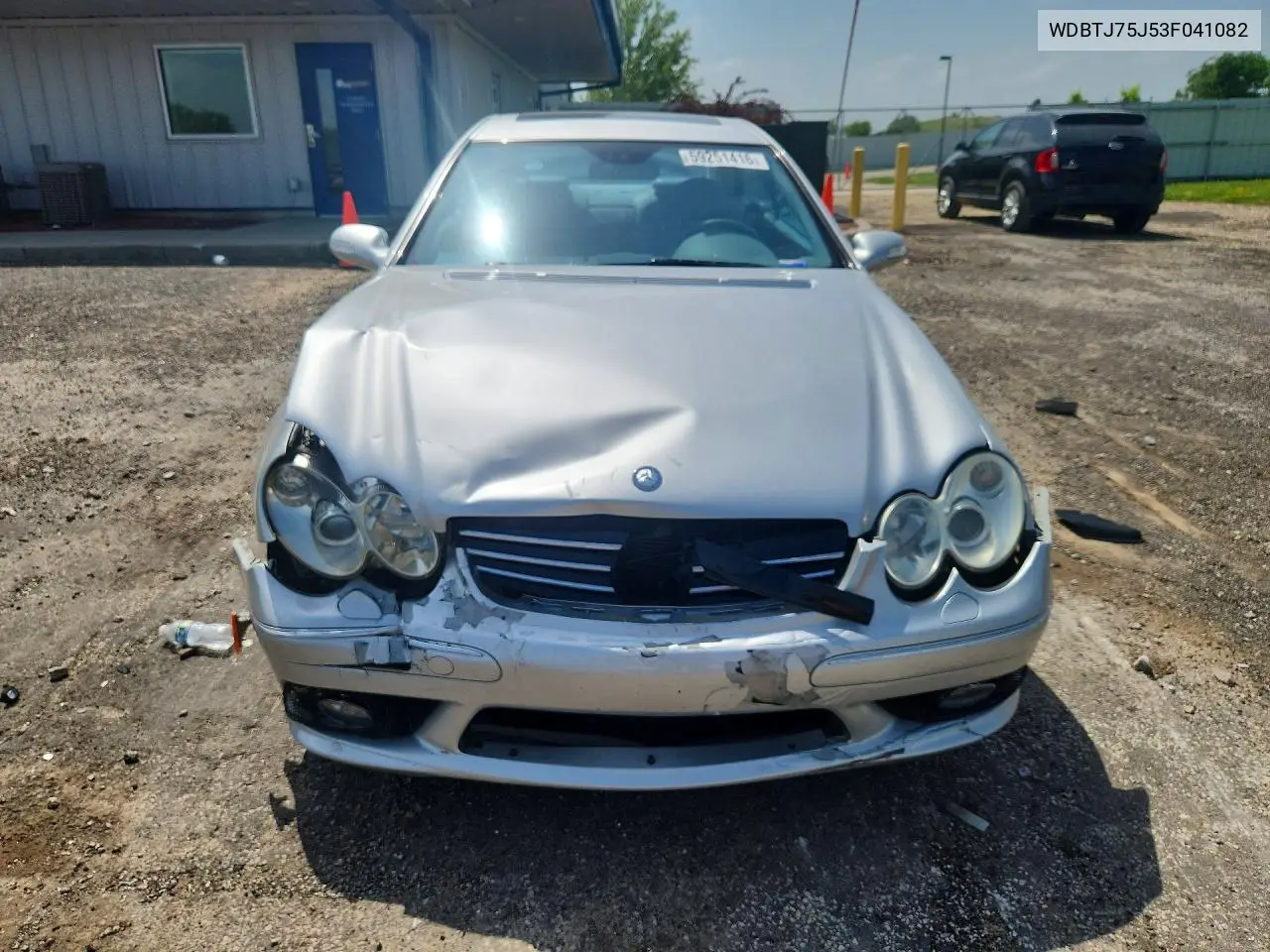 2003 Mercedes-Benz Clk 500 VIN: WDBTJ75J53F041082 Lot: 59251416