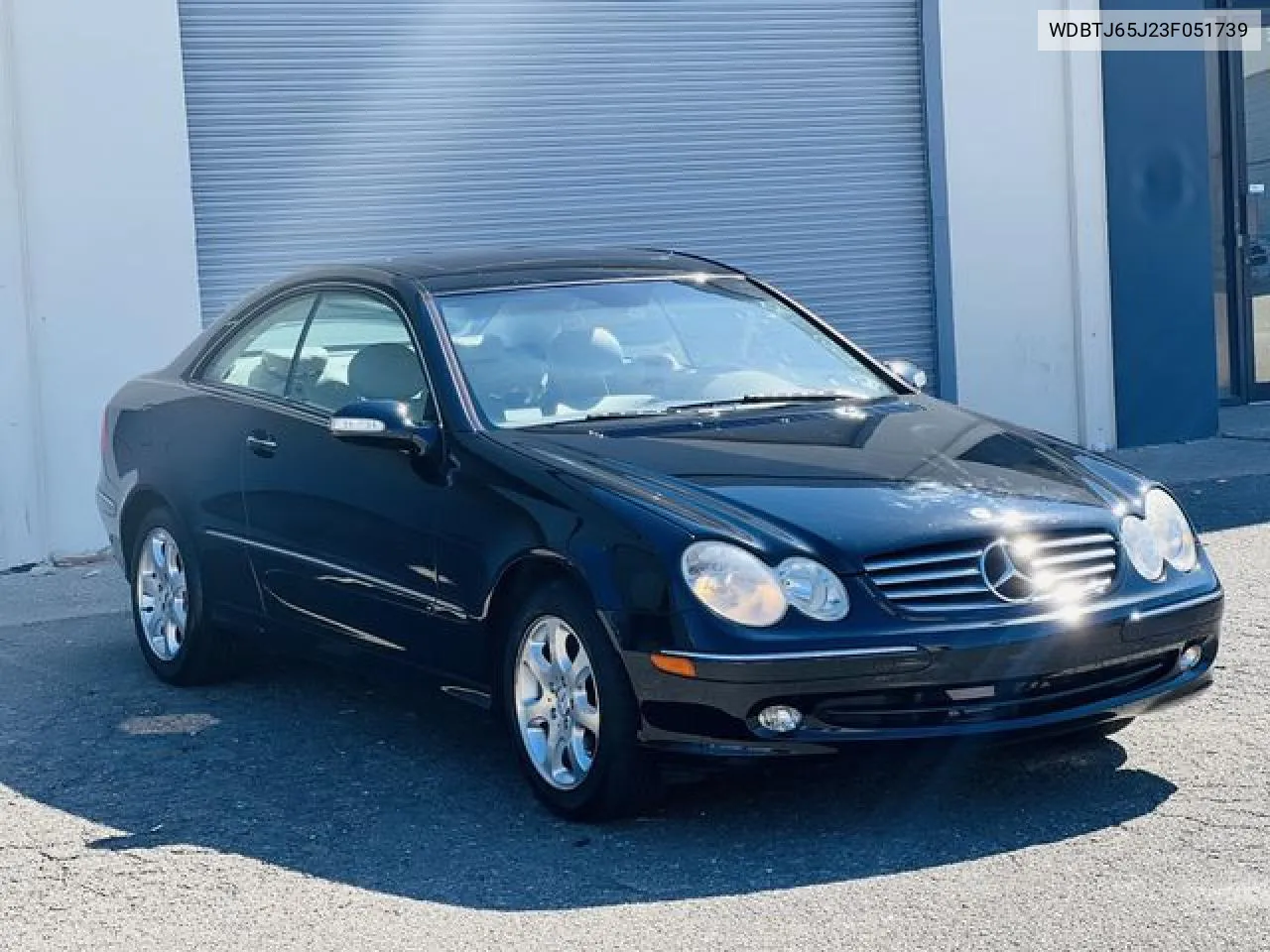 2003 Mercedes-Benz Clk 320C VIN: WDBTJ65J23F051739 Lot: 62108372