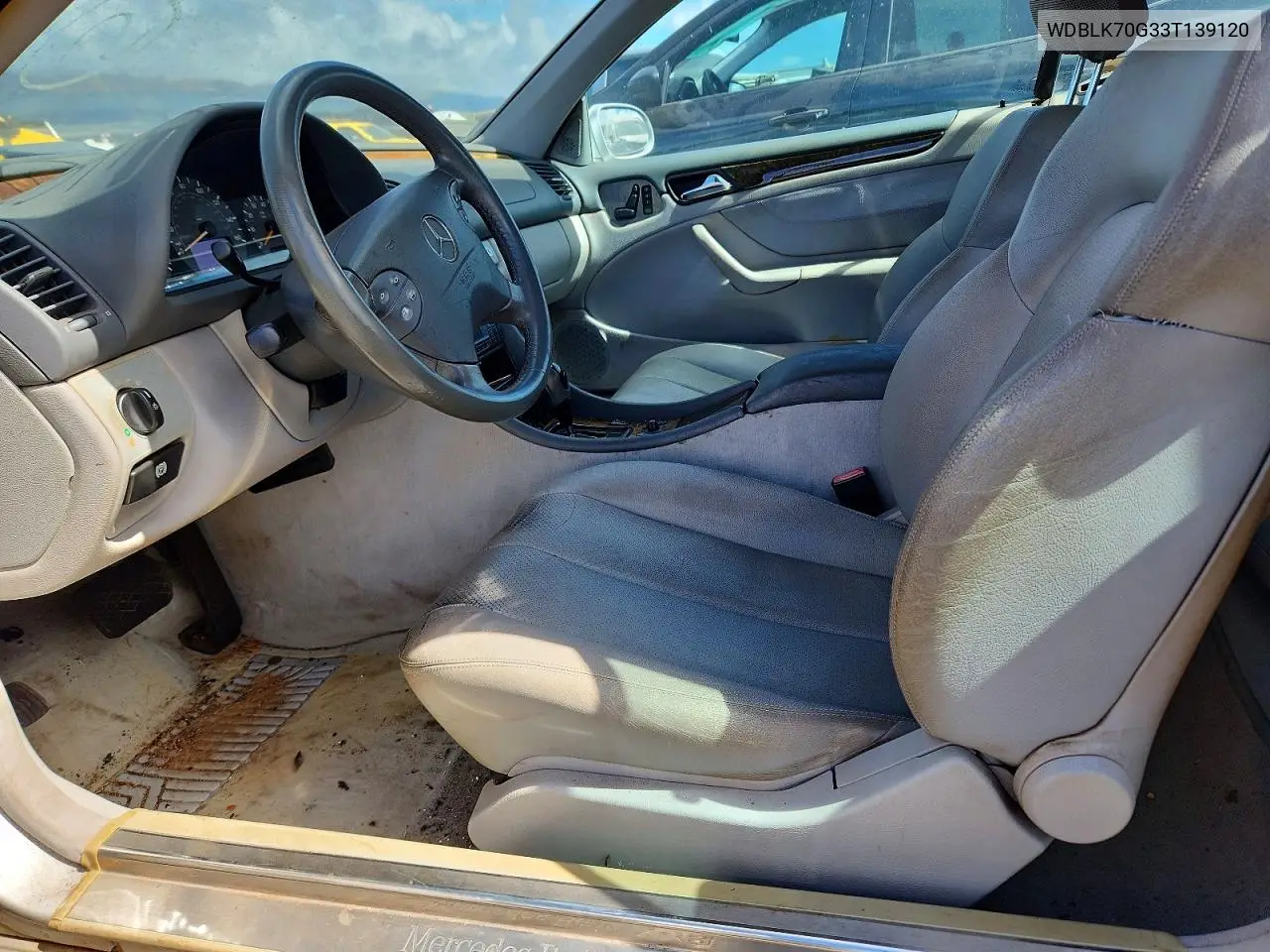2003 Mercedes-Benz Clk 430 VIN: WDBLK70G33T139120 Lot: 85985795