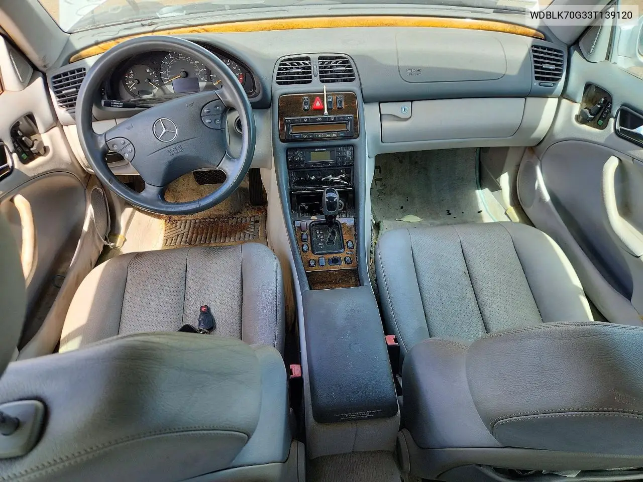 2003 Mercedes-Benz Clk 430 VIN: WDBLK70G33T139120 Lot: 85985795