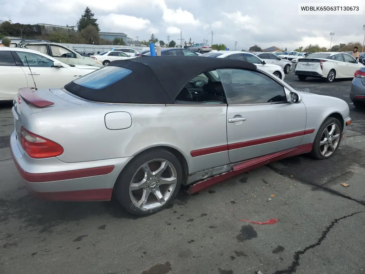 WDBLK65G63T130673 2003 Mercedes-Benz Clk 320