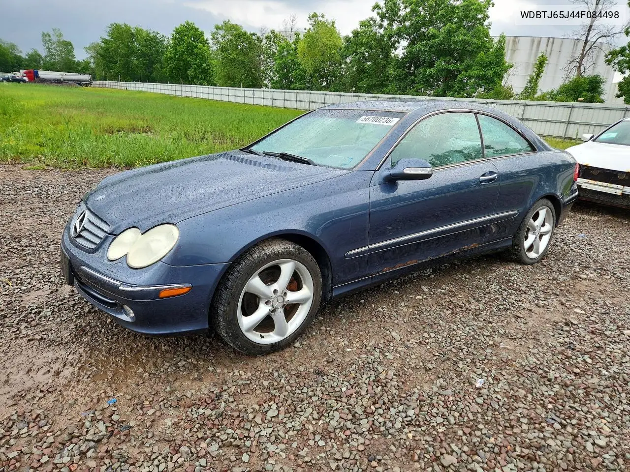 2004 Mercedes-Benz Clk 320C VIN: WDBTJ65J44F084498 Lot: 56700236