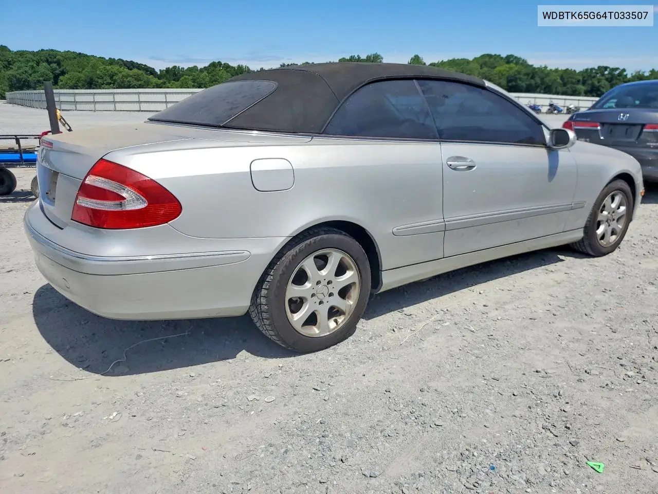 2004 Mercedes-Benz Clk 320 VIN: WDBTK65G64T033507 Lot: 56933796