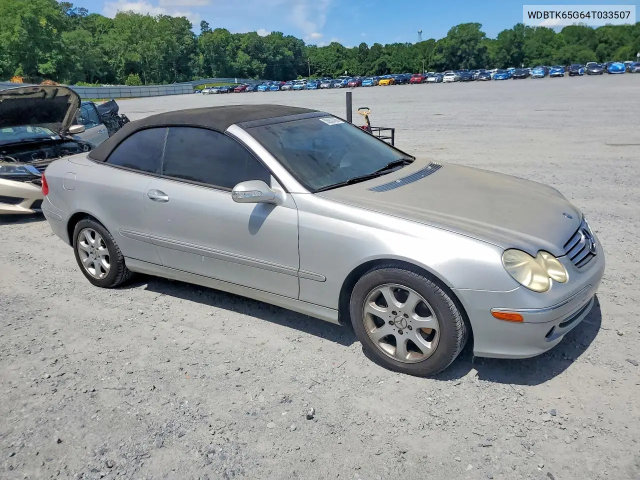 2004 Mercedes-Benz Clk 320 VIN: WDBTK65G64T033507 Lot: 56933796