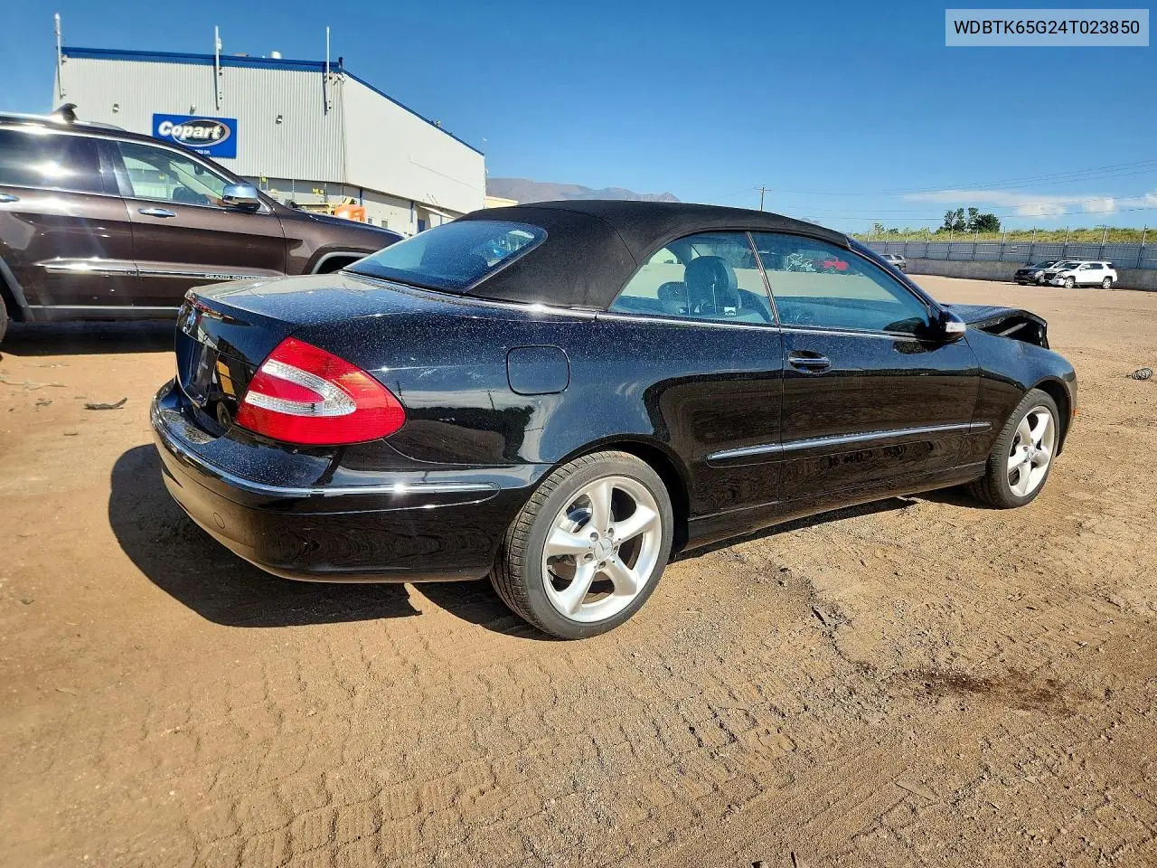 2004 Mercedes-Benz Clk 320 VIN: WDBTK65G24T023850 Lot: 56964496